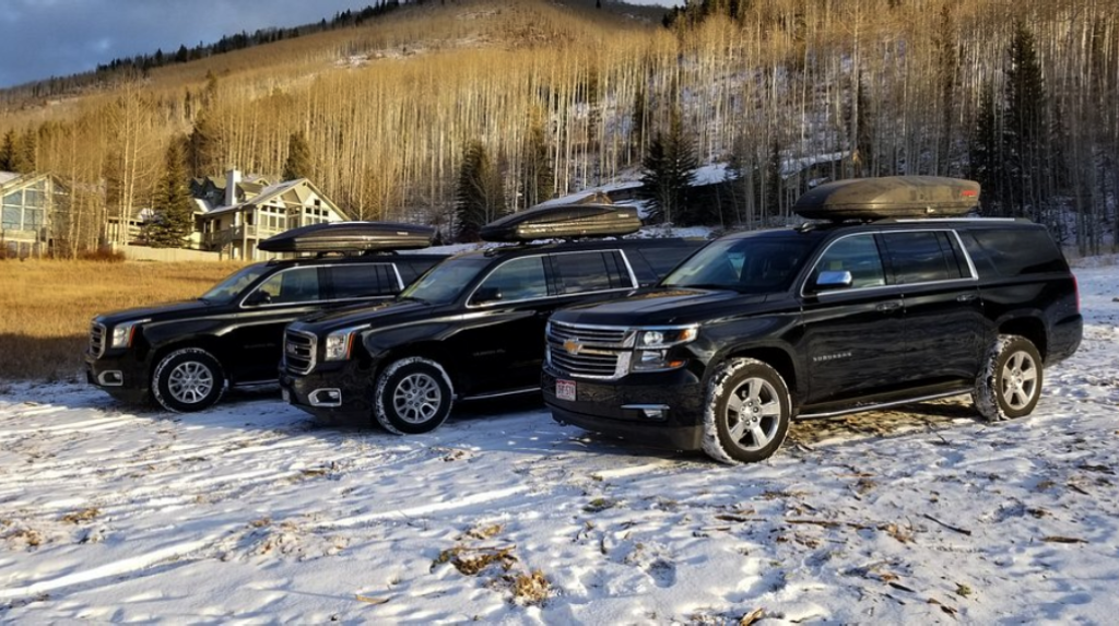 Luxury transportation from Denver to Vail through the Colorado mountains