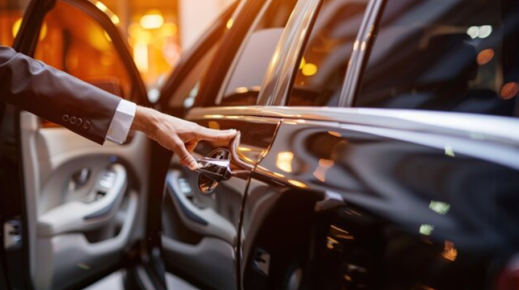 Luxury car service from Denver Airport to Beaver Creek with professional chauffeur